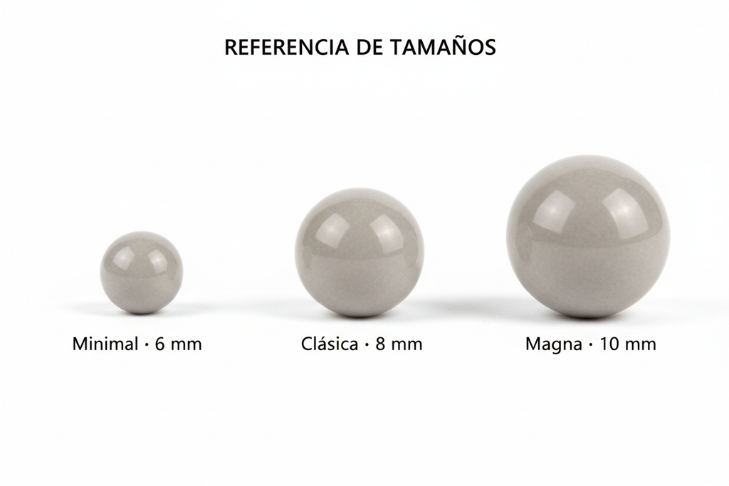 Referencia de tamaños corregida