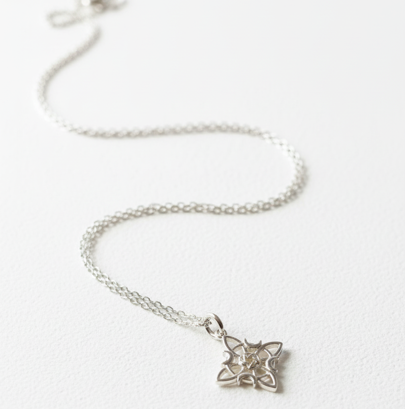 Collar dije geométrico - Versión 2