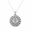 Collar árbol de la vida con runas vikingas