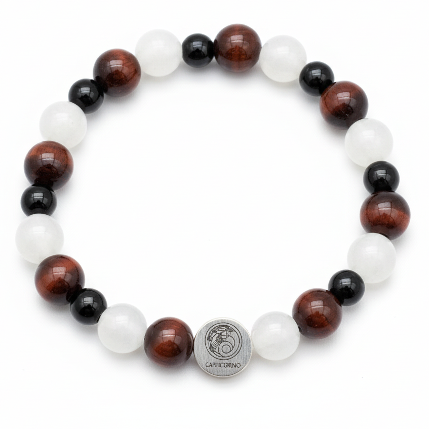 Pulsera con dije plateado