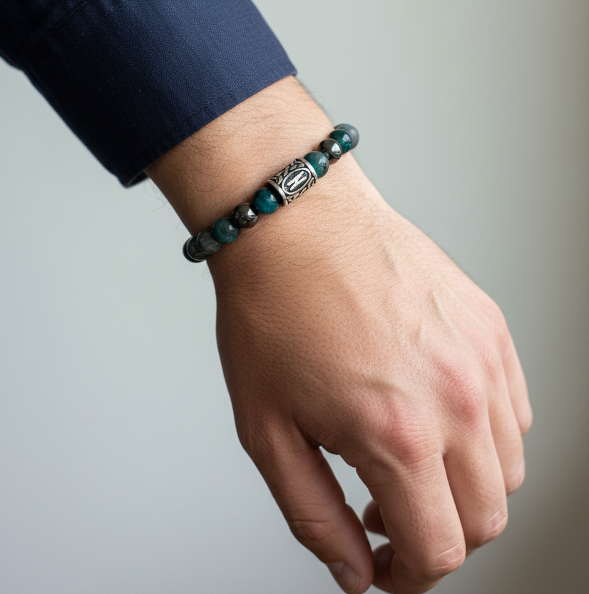Pulsera en modelo masculino