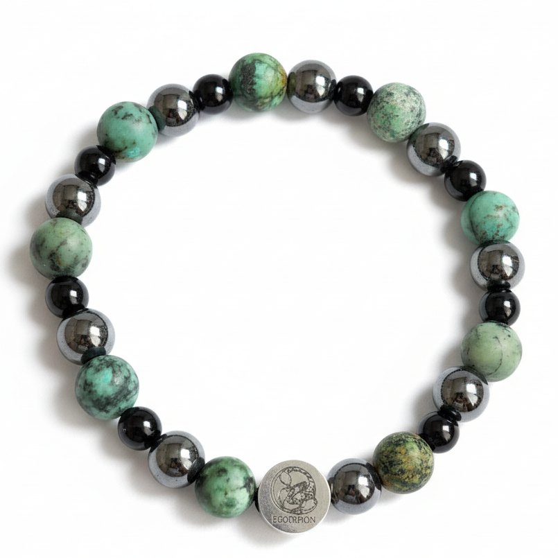 Pulsera turquesa africana Escorpión